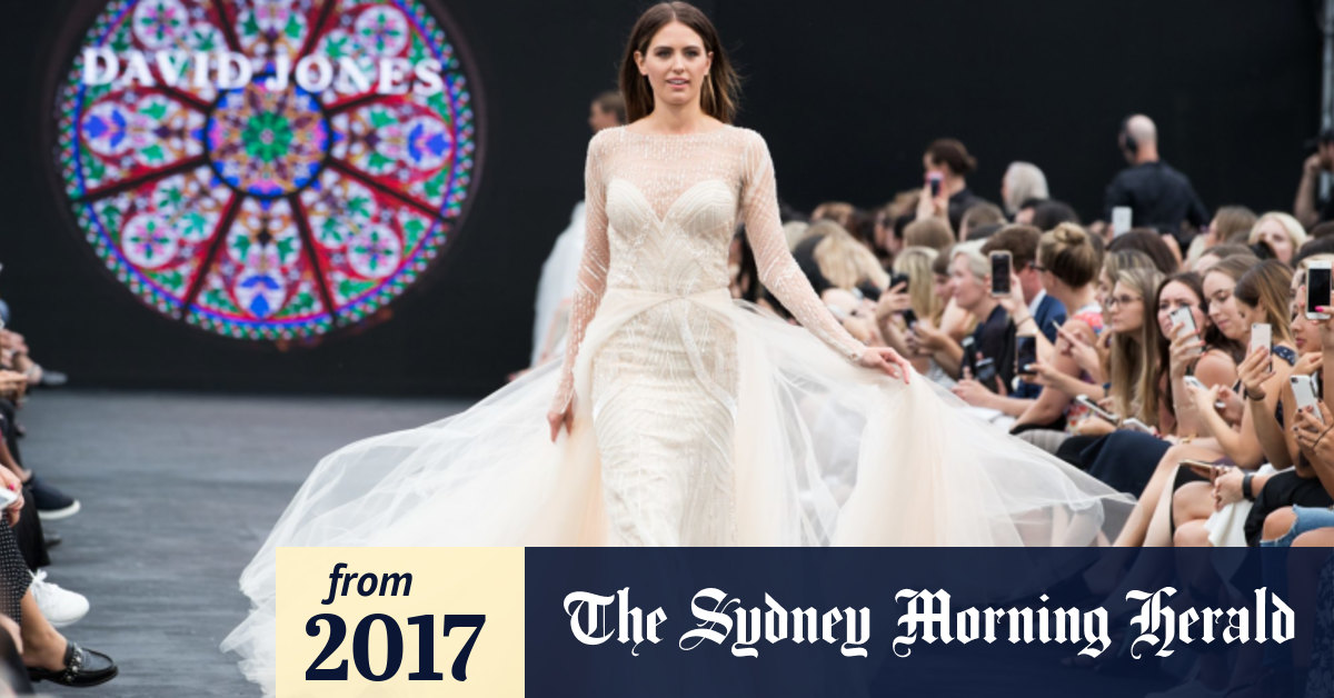 David jones bridal sales